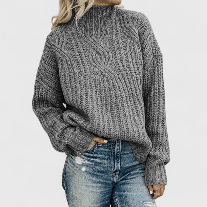 Rose Aerynna Sophisticated Sweater | Elegant Texture with Everyday Comfort