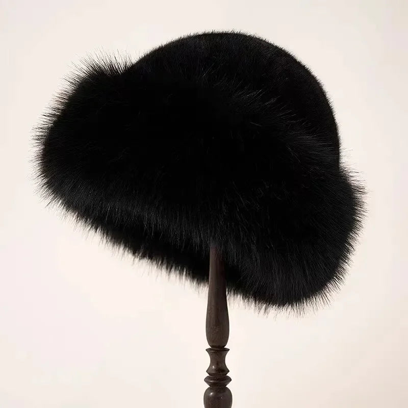 Athena Faux Fur Mongolian Cap | Bold Heritage Style & Winter Warmth