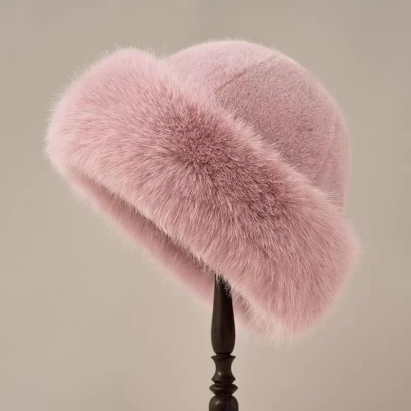 Athena Faux Fur Mongolian Cap | Bold Heritage Style & Winter Warmth