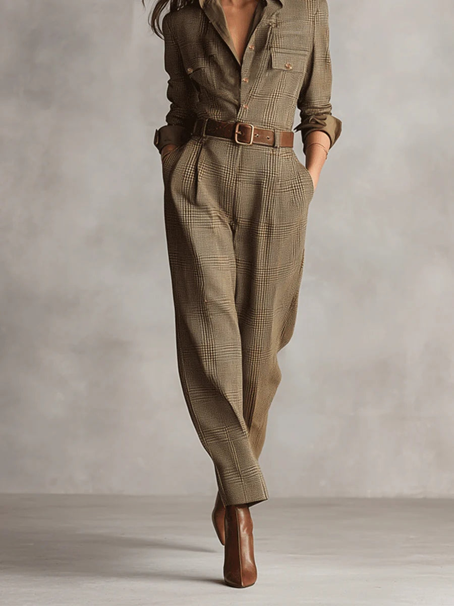 Amelia Novine Jumpsuit | Effortless Elegance Meets Modern Versatility