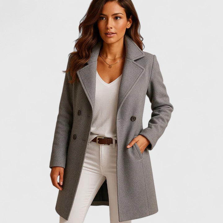 Rose Rheya Coat | Effortless Sophistication for Every Occasion