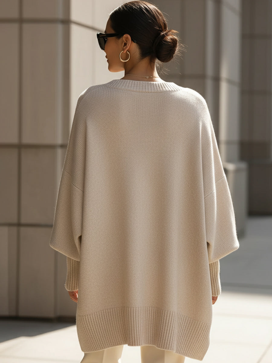 Rose Callowyn Sweater | Effortless Elegance Meets Cozy Sophistication