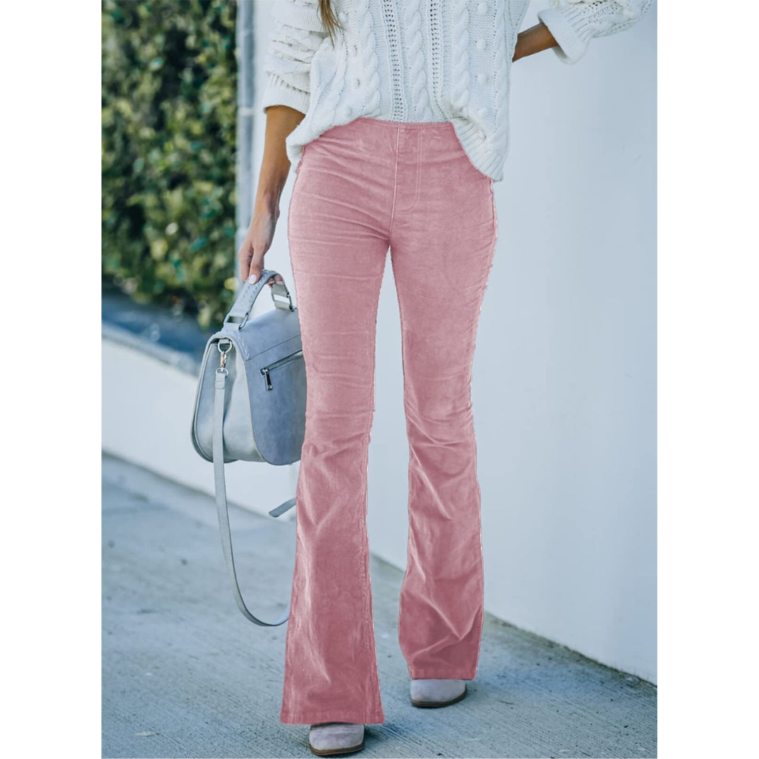 High-Rise Corduroy Flares | Retro Comfort with Modern Style