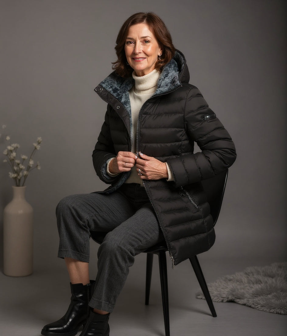 Rose Tailored-Fit Rosalyneh Jacket | Lasting Warmth Meets Sophisticated Style