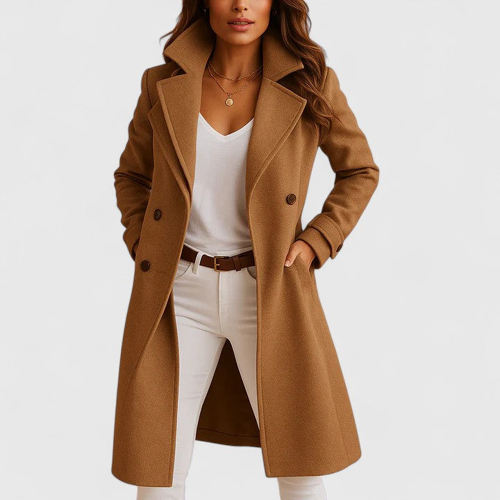 Rose Rheya Coat | Effortless Sophistication for Every Occasion