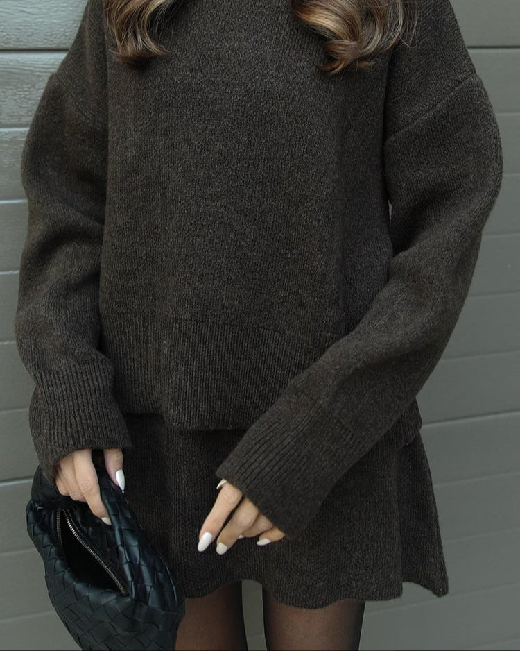 Amelia Knitwear Set | Cozy Elegance for Cooler Days
